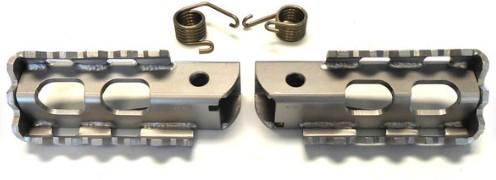 Pedane Q-TECH basse tipo 739 MARATHON per Bmw R 80 G/S, GS 100, GS 1100, 1150, 1200 , F 650