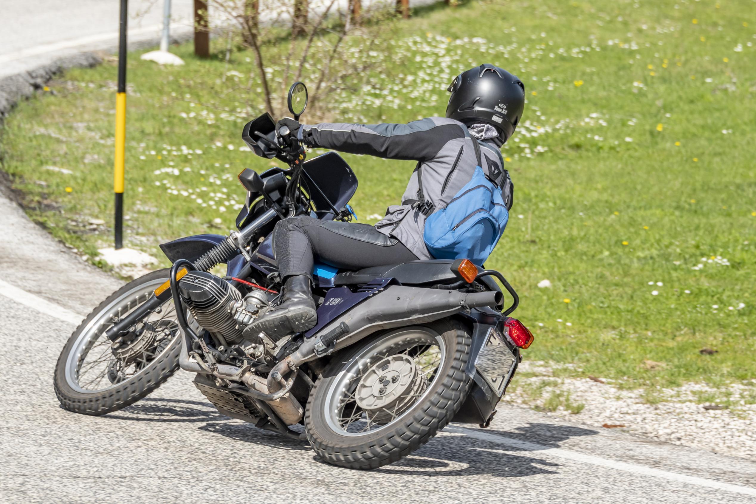 BMW R 80 G/S in azione.