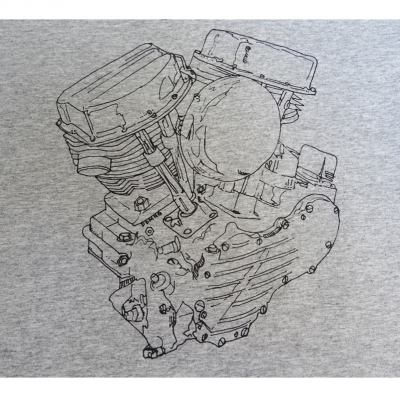 T-shirt-Dastra-ride-like-Panhead