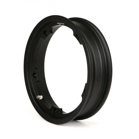 Cerchio BGM PRO nero tubless per vespa in alluminio misure 2.10 x 10 come l'originale