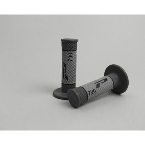 Coppia manopole PROGRIP MX 790 Ø=22/24mm grigio/grigio