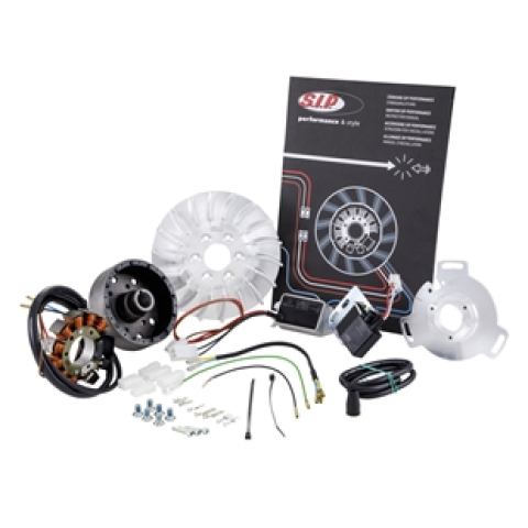 Accensione elettronica Lambretta Sip Vape road 12V CA cono piccolo LI3, LIS,LITV,SX anticipo Fisso.