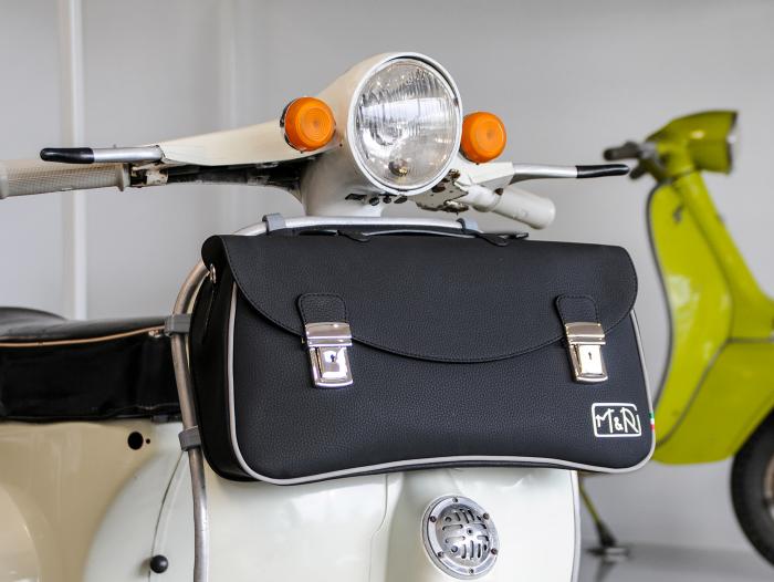 VespaBag per fronte scudo smallframe nera