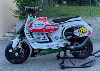 SELLA RACING PER VESPA PK / HP SMALL by Vezzola Racing