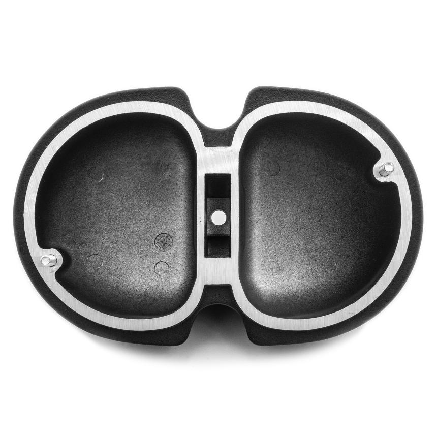 Coperchio valvole Siebenrock modelli BMW R 2 V Boxer Nervature lucide, bordi lucidi
