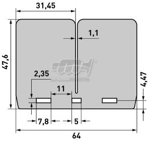 Lamelle ricambio carbonio per Honda CR 250 con pacco V Force 3 1986 - 2004