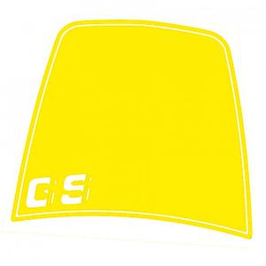 Adesivo giallo per parabrezza Bmw R 80 100 G/S GS
